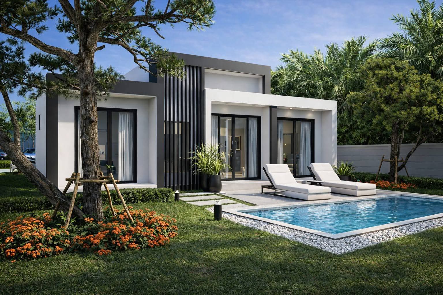 Rendering projektu Golden Horizon Villas w Krabi, Tajlandia 10