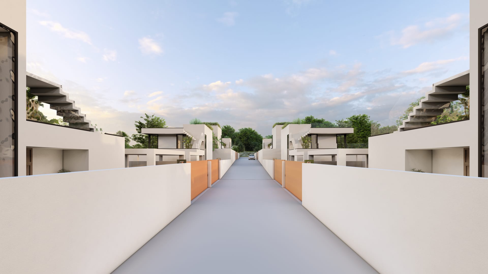 Project rendering of Skyline Villas in Khao Thong, Krabi
